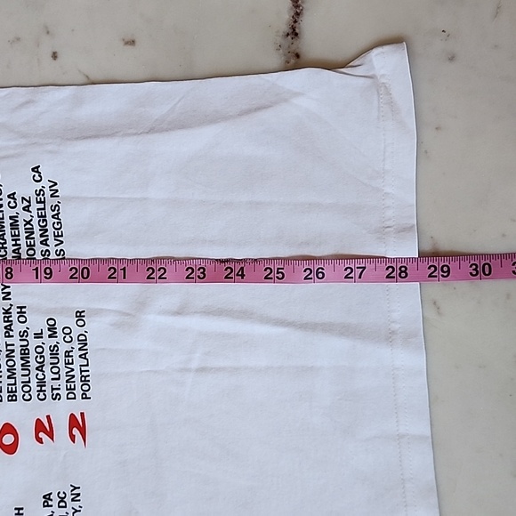 NWT The Who white concert t-shirt size medium unisex - Picture 4 of 8